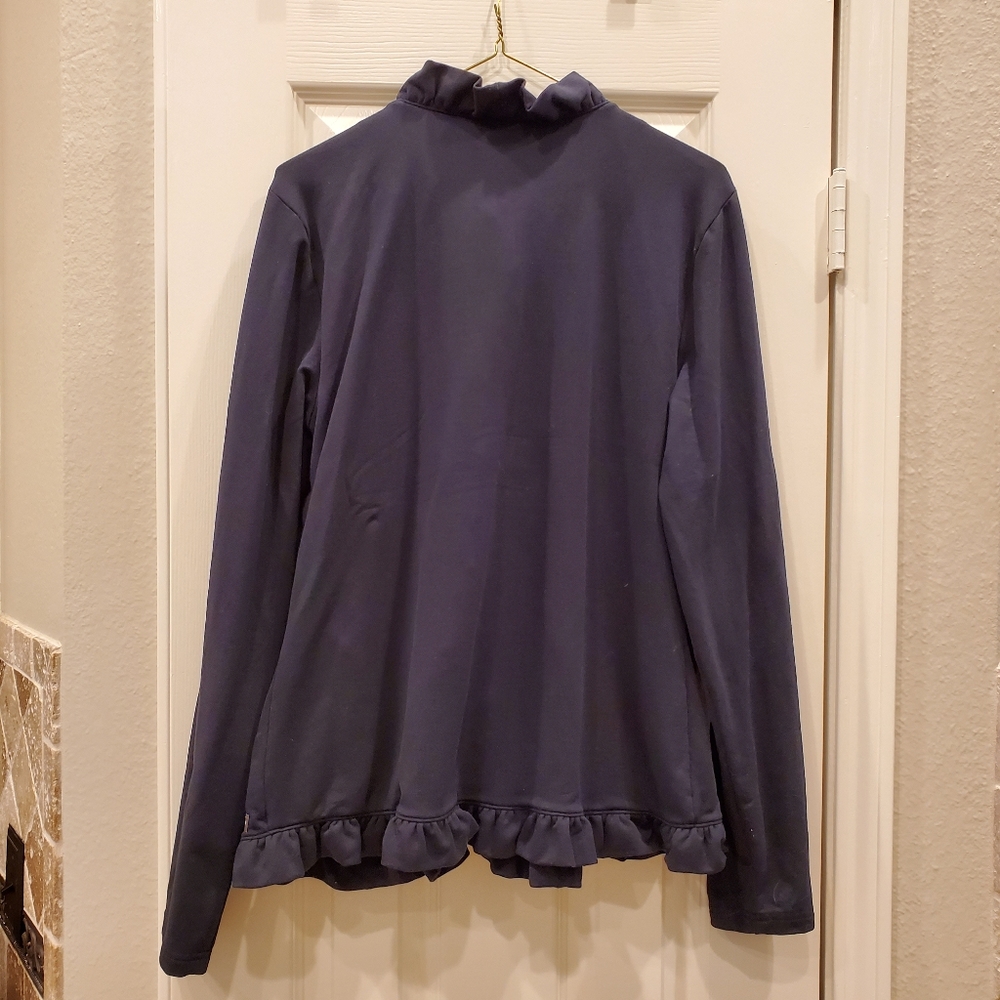 Matilda Jane Ruffle-Trim Blazer Jacket - Picture 2 of 2